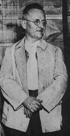 Abbildung 4: Paul Löbe vor seiner Einlieferung ins Konzentrationslager 1933