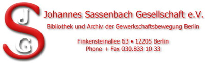 zur Johannes-Sassenbach-Stiftung in Berlin