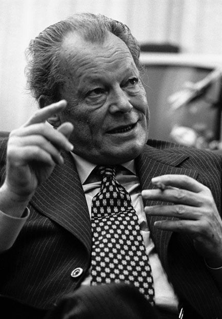 Portraet Willy Brandt