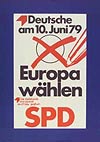 Wahlplakat der SPD zur Europawahl,1979
