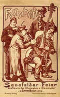 Titelblatt,Festschrift Senefelder-Feier 1900