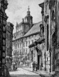Universität Breslau. Nach einer Originalradierung von Professor Hugo Ulbrich. Kunstverlag Theodor Lichtenberg Breslau Universität Breslau. Nach einer Originalradierung von Professor Hugo Ulbrich. Kunstverlag Theodor Lichtenberg Breslau
