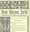 Die neue Zeit : Wochenschrift der deutschen Sozialdemokratie vom 22. August 1913 Die neue Zeit : Wochenschrift der deutschen Sozialdemokratie vom 22. August 1913