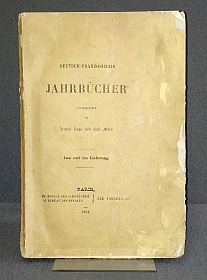 Deutsch-französische Jahrbücher