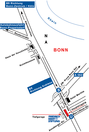 Map, FES in Bonn